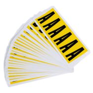 Set de 156 lettres de A à Z de 90X38 mm