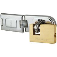 Set de 4 Moraillon à double charnière avec cadenas en laiton