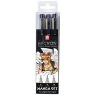 Set de 6 Kit Manga PIGMA MICRON, étui de 3