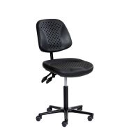 Siège Airplus ergonomique sur roulettes embase aluminium
