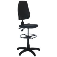 Siège d'atelier ErgoSupport - Haut - Patins