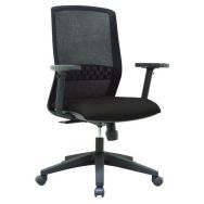 Siège de bureau Tena, Coloris : Noir