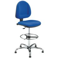 Siège ergonomique - Haut, Coloris : Bleu