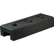 Socle pour clôture mobile L 685 H135 l:250 mm a