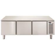 Soubassement réfrigéré GN1/1 négatif 3 tiroirs LINEAR SNACK+