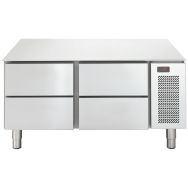 Soubassement réfrigéré GN1/1 négatif 4 tiroirs LINEAR SNACK+