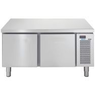 Soubassement réfrigéré GN1/1 positif 2 tiroirs dessus inox LINEAR SNACK+