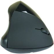 Souris Verticale ergonomique sans fil noire - Manutan Expert