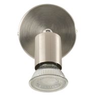 Spot base ronde Andy en métal 1 lumière - Corep