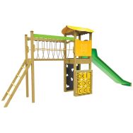 Structure multi-activités BOUTON D'OR JUNIOR bois/polyester - Procity