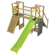 Structure multi-activités JUNGLE LE PANDA bois/polyester - Procity