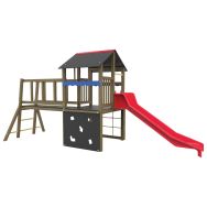 Structure multi-activités PARK GYMINO bois/polyester - Procity