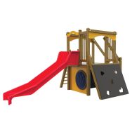 Structure multi-activités PARK PITCHOUNETTE bois/polyester - Procity