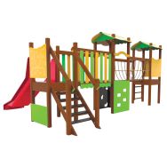 Structure multi-activités SQUARE 3 tours alu/polyester - Procity