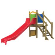 Structure multi-activités SQUARE bois/polyester - Procity