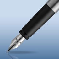 Stylo plume Allure Acier Chromé plume fine - Waterman