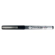 Stylo roller pointe métal encre liquide 0.7mm noir PENAC