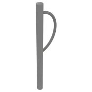 Support-vélos PARKEA demi-lune tête bombée métal - Buton Design