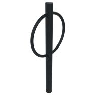 Support-vélos PARKEA double tête bombée métal - Buton Design