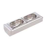 Support bacs à sauce pour plaque de découpe satine