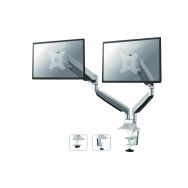 Support de bureau pour 2 écrans informatique, à serrer - Neomounts