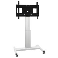 Support mobile motoris&eacute; r&eacute;glable en hauteur de 42'' &agrave; 100'' pied en H - Conen