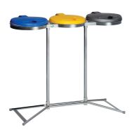 Support pour 2 à 3 sac-poubelle - 120L - Var
