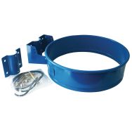 Support sac-poubelle de tri sans couvercle - 110L - Bleu