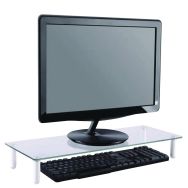 Support surélevé transparent pour moniteur - Neomounts