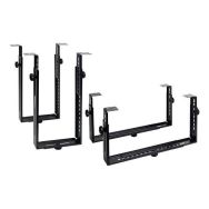 Support unité centrale horizontal ou vertical réglable Noir - Dataflex