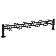 Support vélos Province double face 12 places pommeau inox - Procity