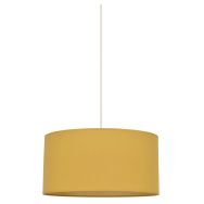 Suspension cylindre en coton uni - Corep