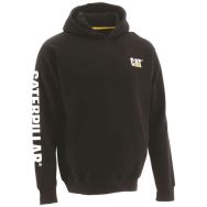 Sweat à capuche noir Trademark banner 1910709 - Caterpillar