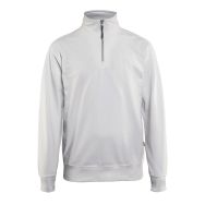 Sweat col camionneur blanc