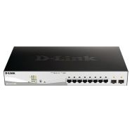 Switch Gigabit administrable 10 ports PoE+ - D-Link