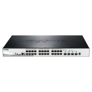 Switch Gigabit administrable 28 ports PoE+ - D-Link