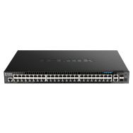 Switch Gigabit administrable 52 ports PoE+ - D-Link