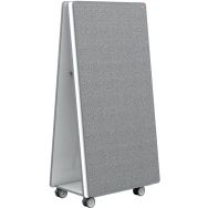 Système d'affichage mobile Move & Meet 1800x900mm Blanc