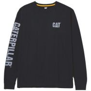 T-shirt à manches longues banner navy 1510034 - Caterpillar