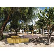 Table-bancs Hélios+ banquettes - Mobextan