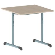 Table Bandana 80 80 réglable dégagement latéral antibruit - Mobidecor