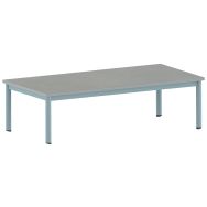 Table Carélie rectangulaire 160 80 cm mobile pieds softop - Mobidecor