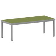 Table Carélie rectangulaire 180 80 cm mobile pieds softop - Mobidecor