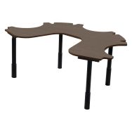 Table Ergo Technic 3+1 réglable en hauteur - compact - Sunset Creation