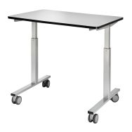 Table Ergotable2,Plateau inclinable 90x60 cm, Hauteur r&eacute;glable 56 &agrave; 90 cm