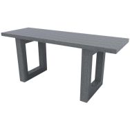 Table Escapade plastique recyclé - Espace Urbain