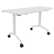 Table Eureka abattante angle droit intégré 150x70 cm - Buronomic