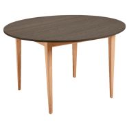 Table Grand Large Ø 120 cm stratifié ABS - brocante/naturel