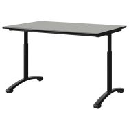 Table Malibu 120x80cm réglable T3/T6 isoson surmoulé - Manutan Expert