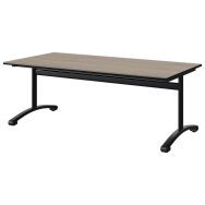 Table Malibu 160x80 cm -DL- stratifié chant surmoulé - Manutan Expert